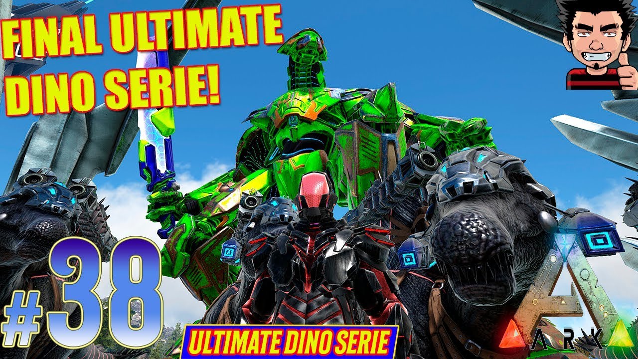 ULTIMATE DINO SERIE FINAL SERIE COMBATE BOSS HYPOPOTAMO MEGAMEK ARK SURVIVAL EVOLVED ESPAÑOL