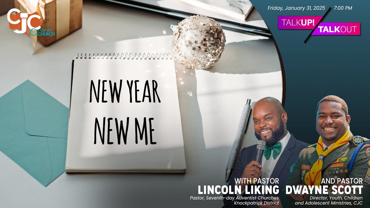 Fri., Jan. 31, 2025 | CJC Online Church | Talk Up Youth | New Year, New Me | 7:00 PM