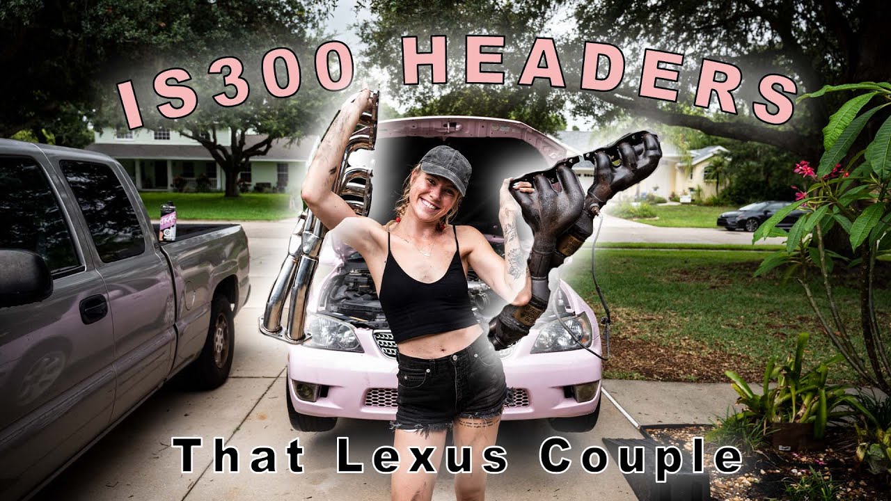 IS300 HEADERS INSTALL (+ sound clips)