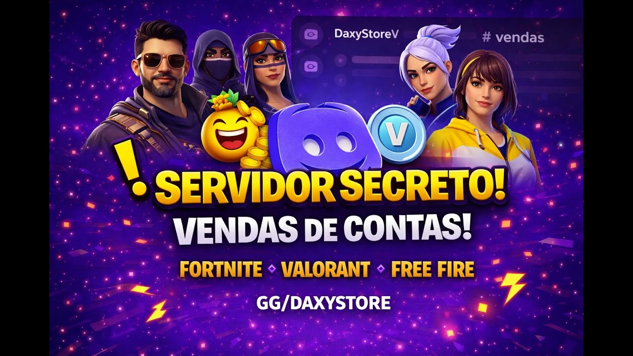 SERVIDOR SECRETO DE VENDAS/TROCAS DE CONTAS! 2026 ATUALIZADO
