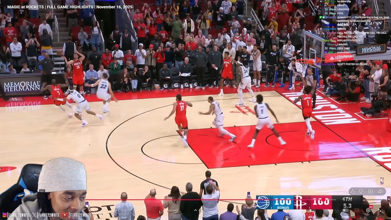 FlightReacts To MAGIC at ROCKETS | FULL GAME HIGHLIGHTS | November 16, 2025!