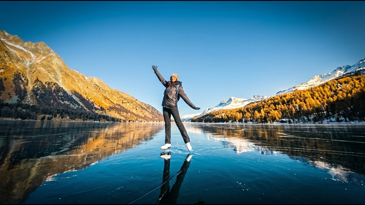The Most Beautiful Frozen Lake