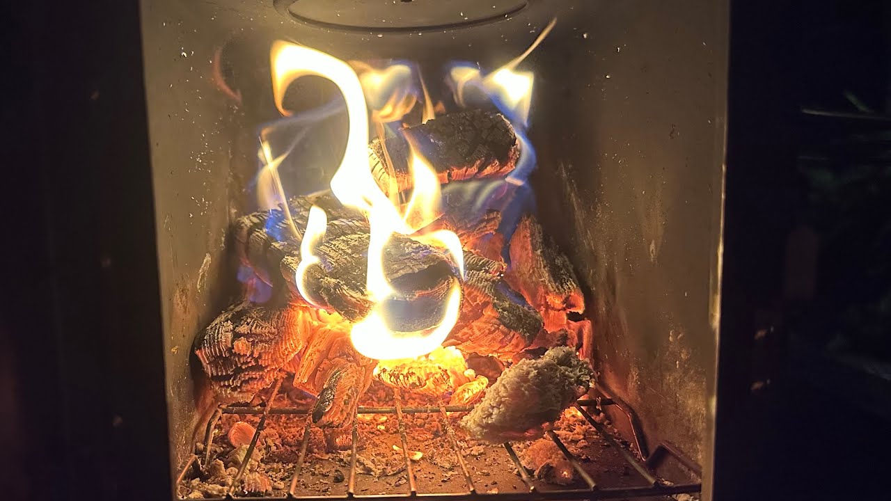 Wood burning stove from Amazon review
