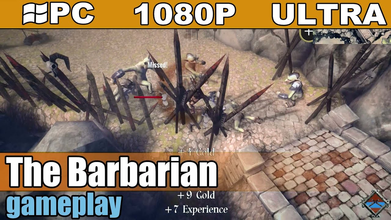 The Barbarian gameplay HD [PC - 1080p] - Action Adventure Game