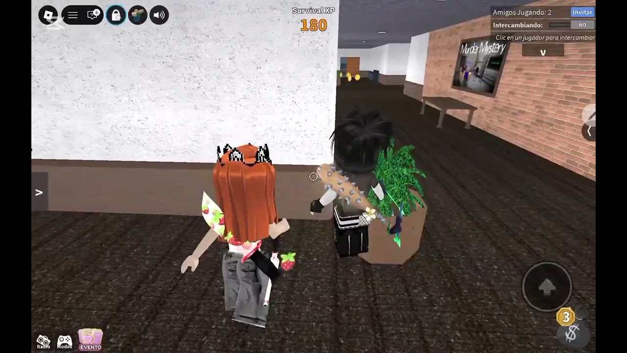 Jugando MM2 