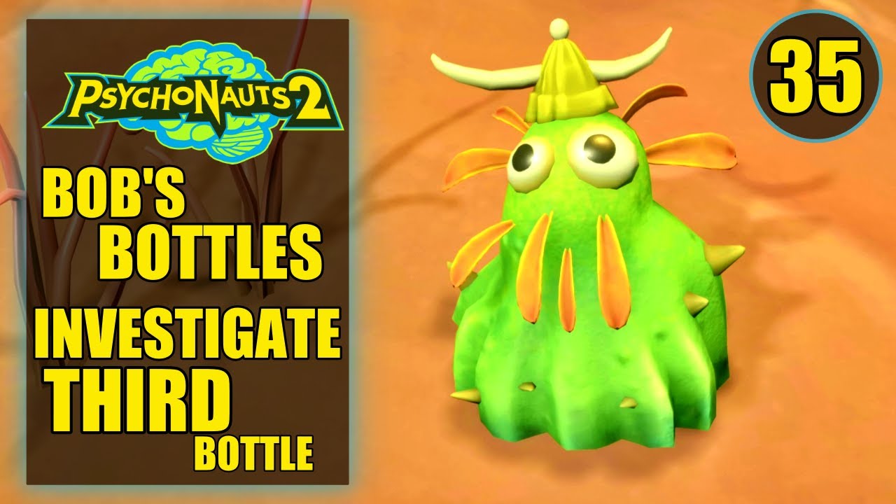 Psychonauts 2 - Investigate the Third Bottle - Find Bob&rsquo;s Seeds - Bob&rsquo;s Bottles - Walkthrough #35