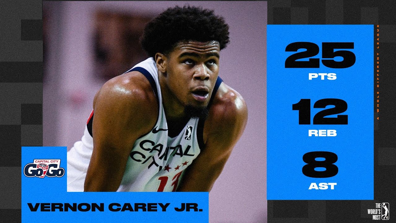 Vernon Carey Jr. Drops 25 PTS, 12 REB, 8 AST Versus Raptors 905