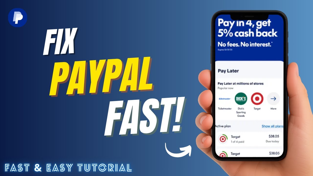 How to Fix PayPal Login Not Working on iPhone 2025