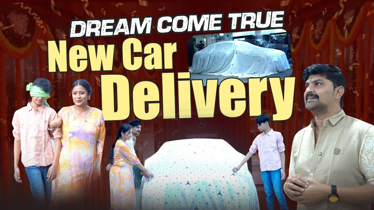 Dream Come True | New Car Delivery | Mercedes Benz | Surprise Plan Reaction | Vlog |Sushma Kiron