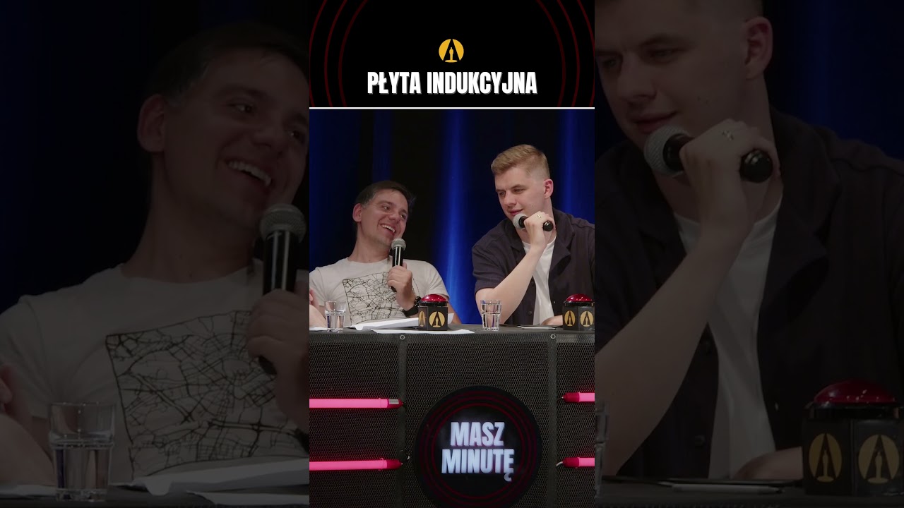 PŁYTA INDUKCYJNA - Zobacz cały odcinek MASZ MINUTĘ #maszminute #standup #komedia