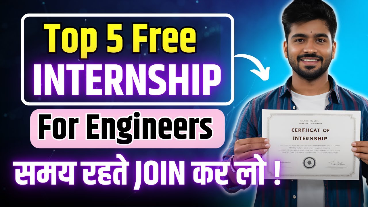 Boost your Engineering Career by 5 Free Internship: Mechanical & Electrical,  Free Certification