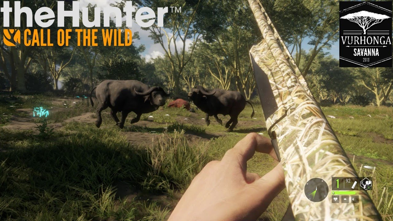 The Hunter Call Of The Wild Pc Gameplay | Three Cape Buffaloes