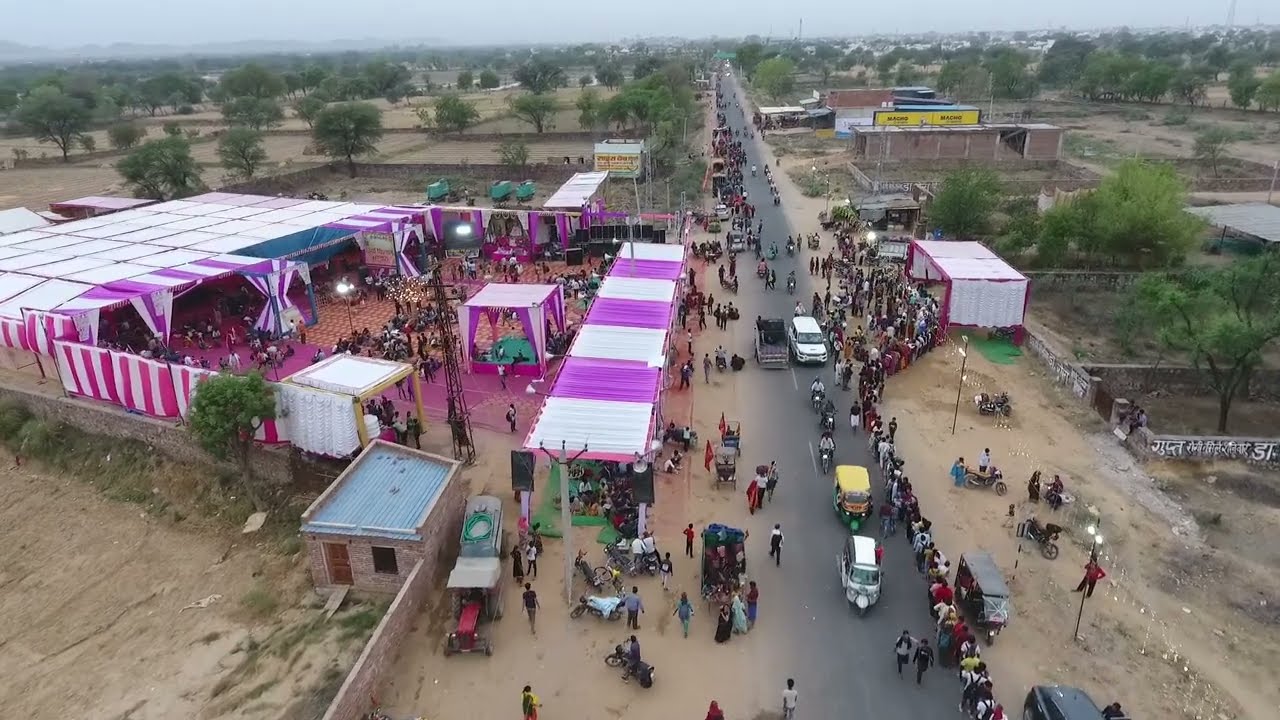 कैला देवी पद यात्रा Kaila devi padyatra hindaun city 2024#kailadevi #karauli