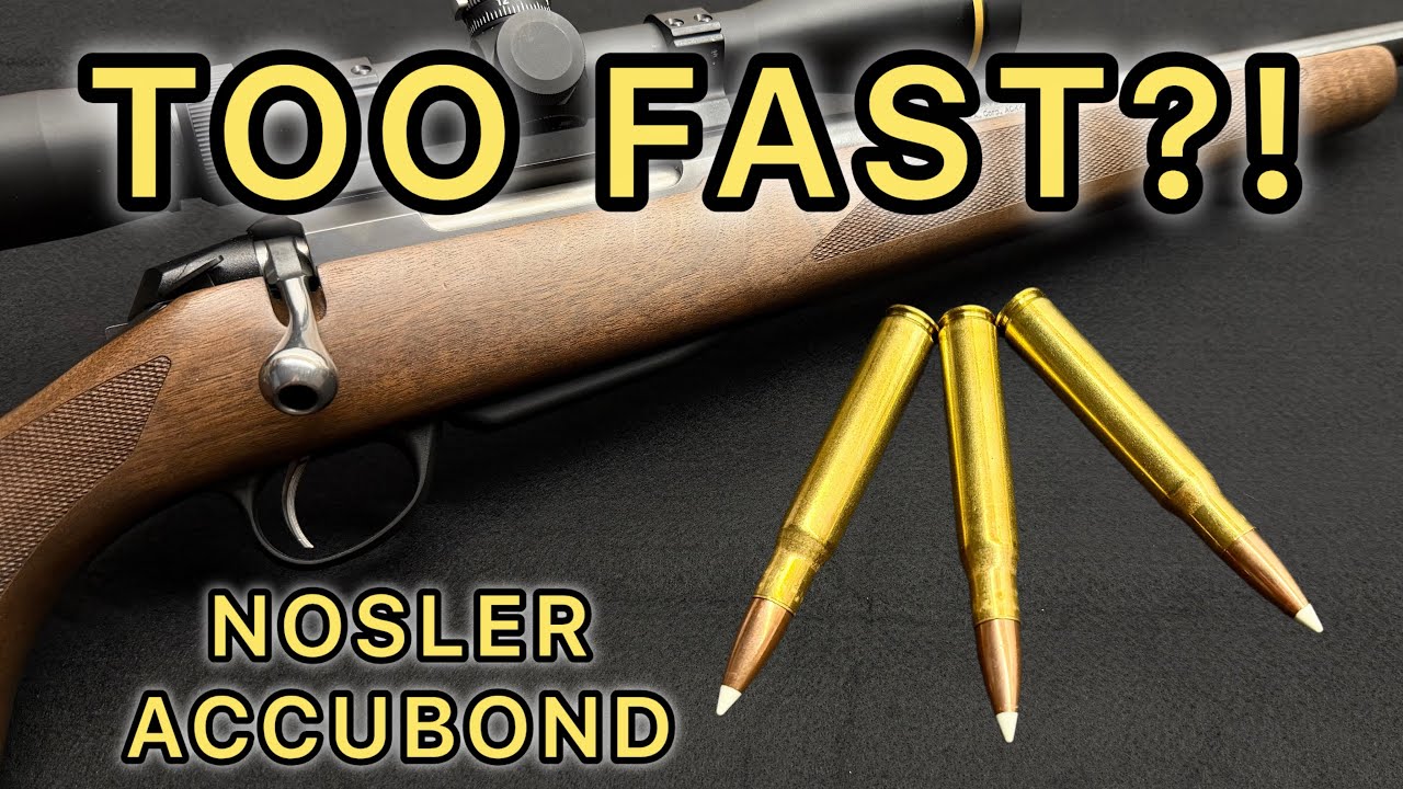 3200 кадров в секунду?! Nosler AccuBond 125 гран .30-06 (Тест баллистического геля для винтовок)