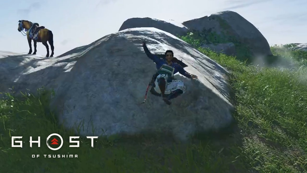 【Ghost of Tsushima】冥人は熊に吹っ飛ばされても無傷で済む ＃１７