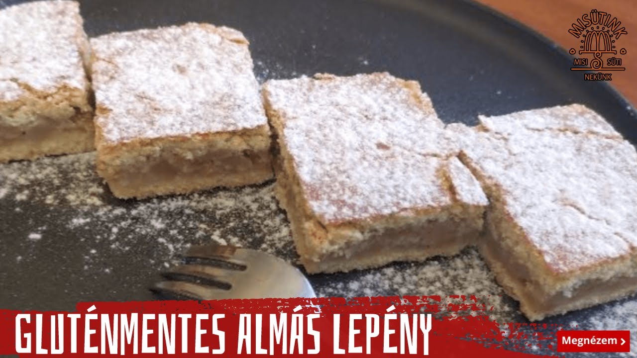 Gluténmentes almás lepény recept