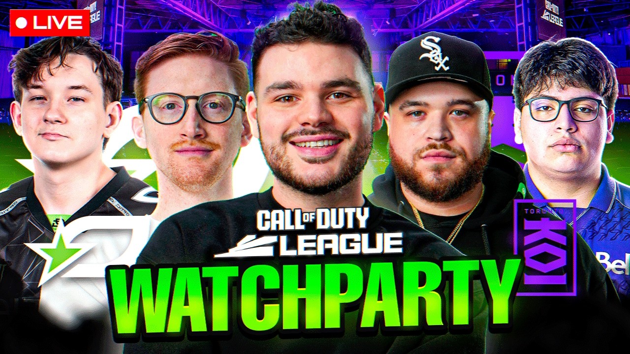 🔴LIVE - CDL WATCH PARTY OpTic TEXAS vs KOI/SURGE | CDL MAJOR 2 DAY 1