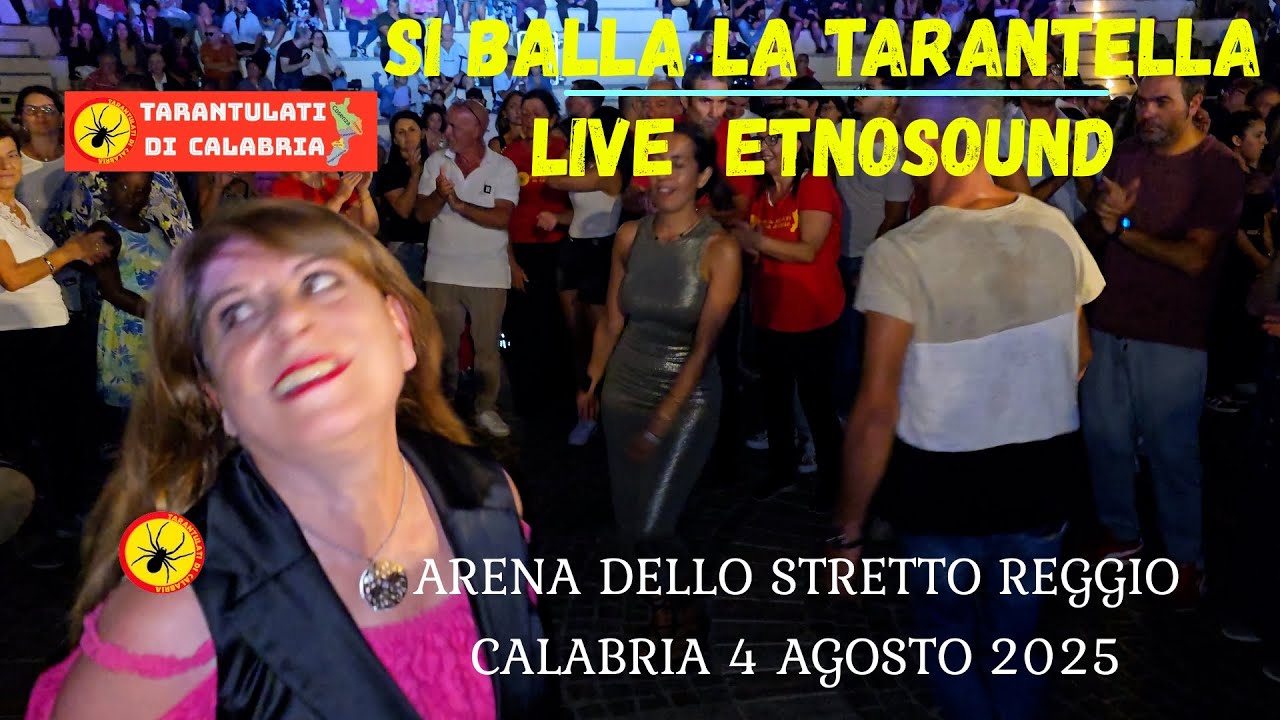 241- FACIMU ROTA TARANTELLA CALABRESE LIVE ETNOSOUND ARENA DELLO STRETTO REGGIO CALABRIA