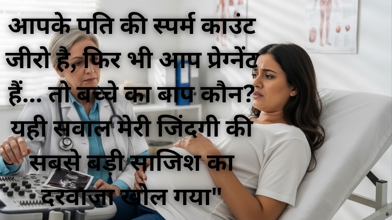 अल्ट्रासाउंड रूम में डॉक्टर ने बंद कर दी मशीन और बोली- 'तुम्हारा पति तुम्हें मरवा सकता है