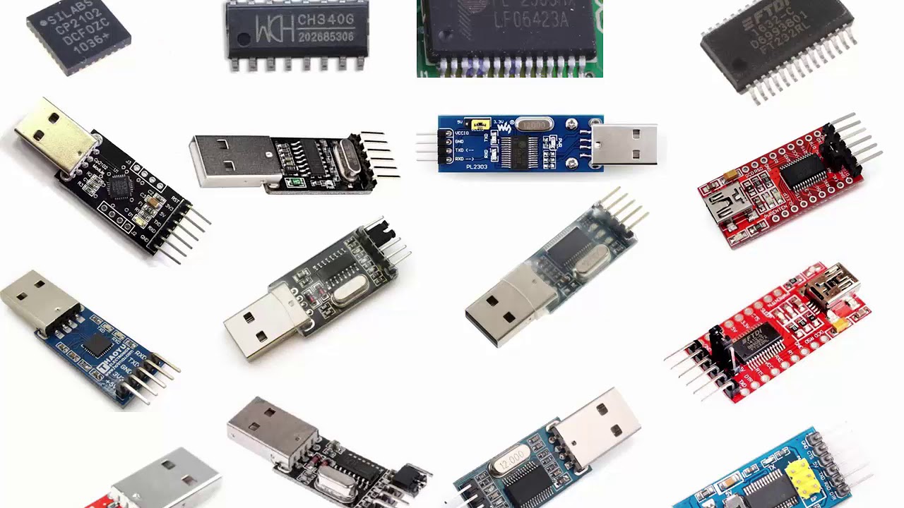 Драйвера для USB-UART преобразователей