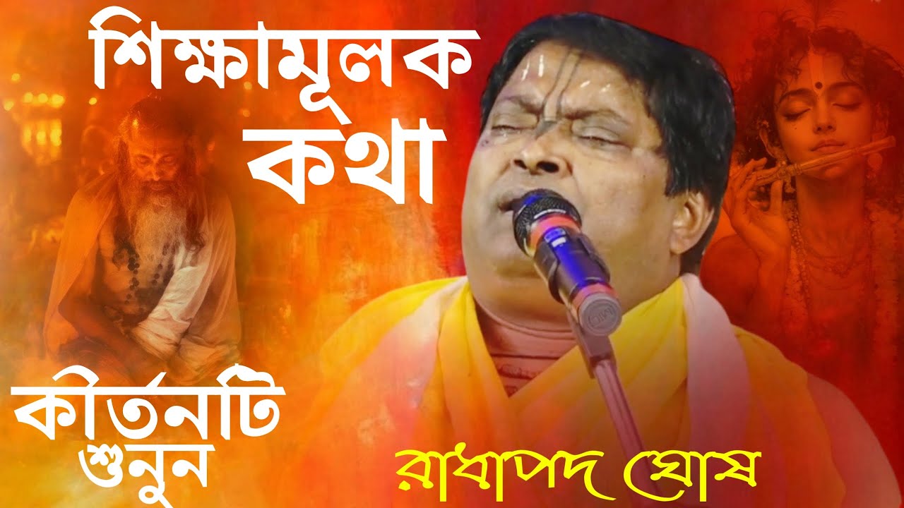 শিক্ষামূলক কথা কীর্তনের মধ্যে শুনুন || Radha Pada Ghosh Kirtan 2024 || Sundorbon Kirton Studio