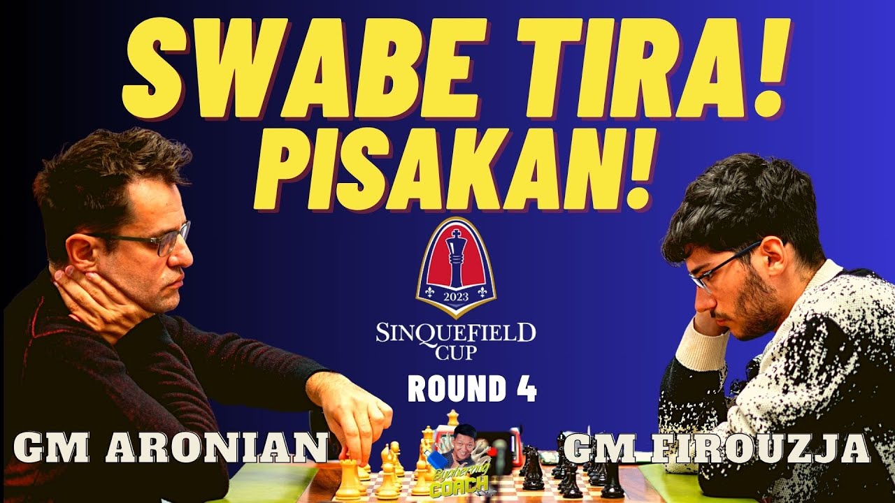 UMIINIT NA MGA LABAN! DUROGAN ULIT! Aronian vs Firouzja! Sinquefield Cup 2023 Round 5