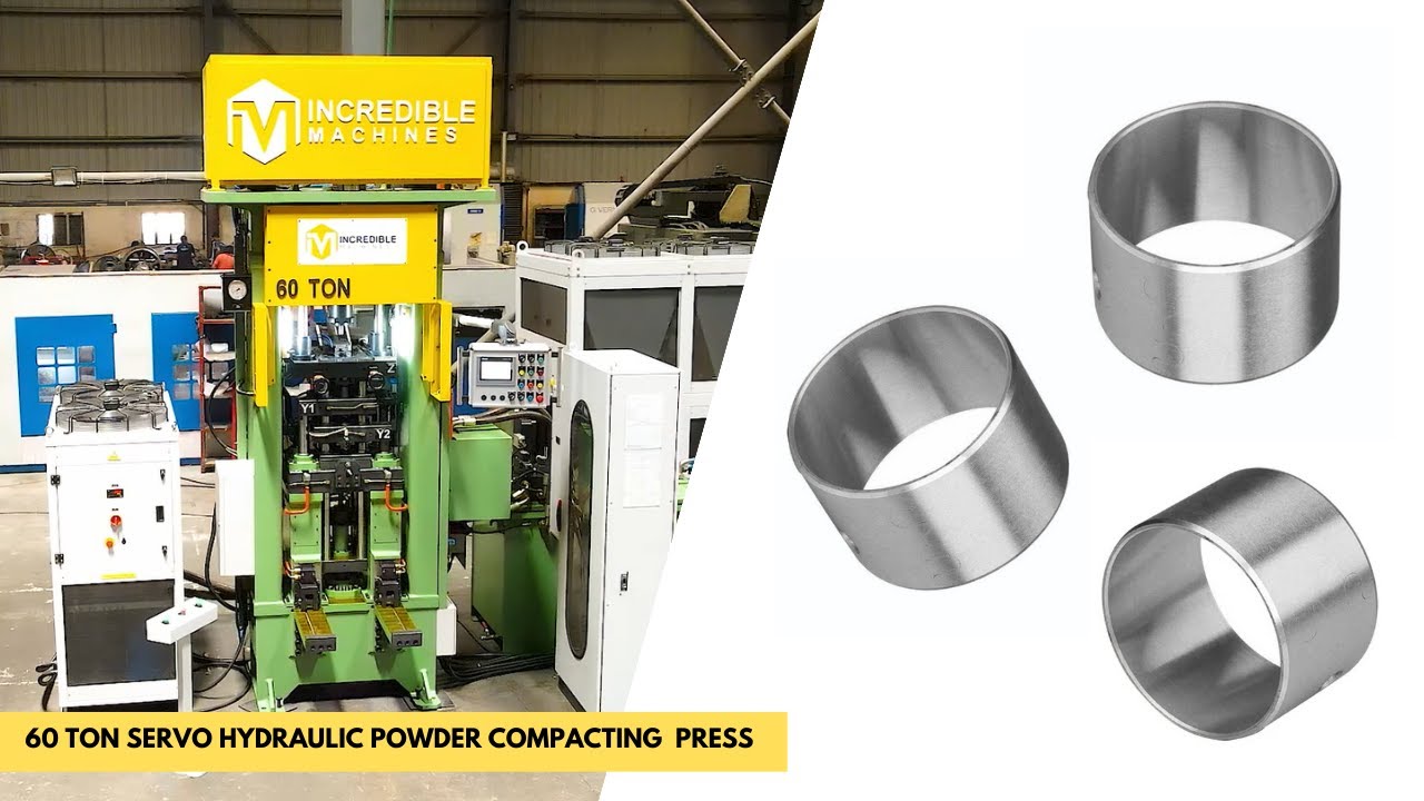 60 TON HYDRAULIC POWDER COMPACTING PRESS | INCREDIBLE MACHINES - RAJKOT, GUJARAT