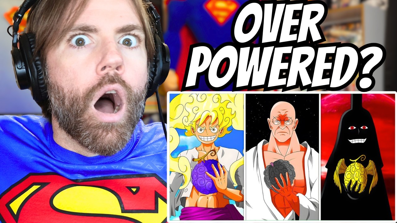 Superman Fan Reacts to the Top 20 Strongest Devil Fruits In One Piece