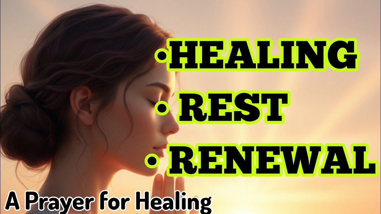 Powerful Prayer for Healing, Rest & Renewal | Daily Needs of Believers