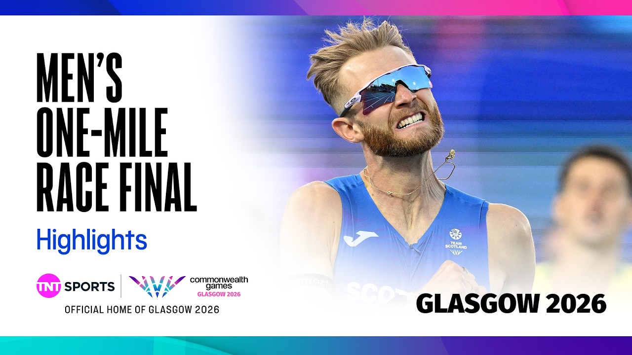 HOME CROWD DELIGHT! 🔥 | Men's One-Mile Race Final | Glasgow 2026 Commonwealth Games