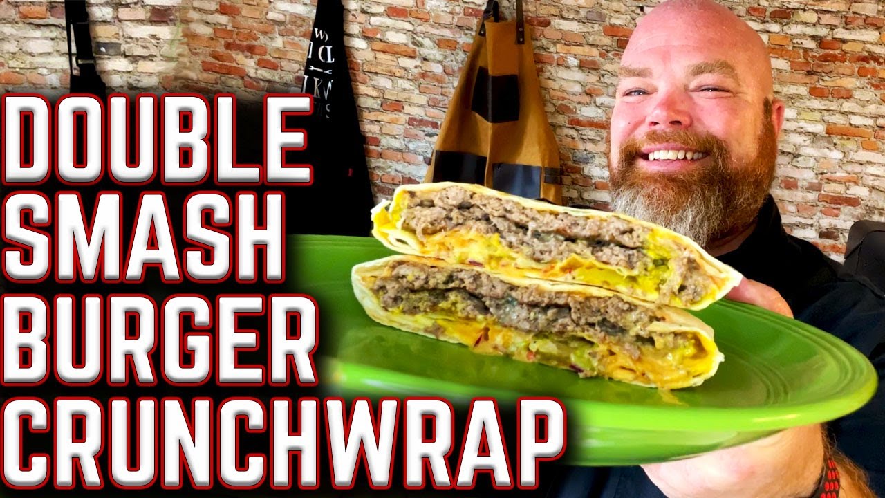THIS IS THE ONE! DOUBLE SMASHBURGER CRUNCHWRAP ON THE GRIDDLE! EASY RECIPE