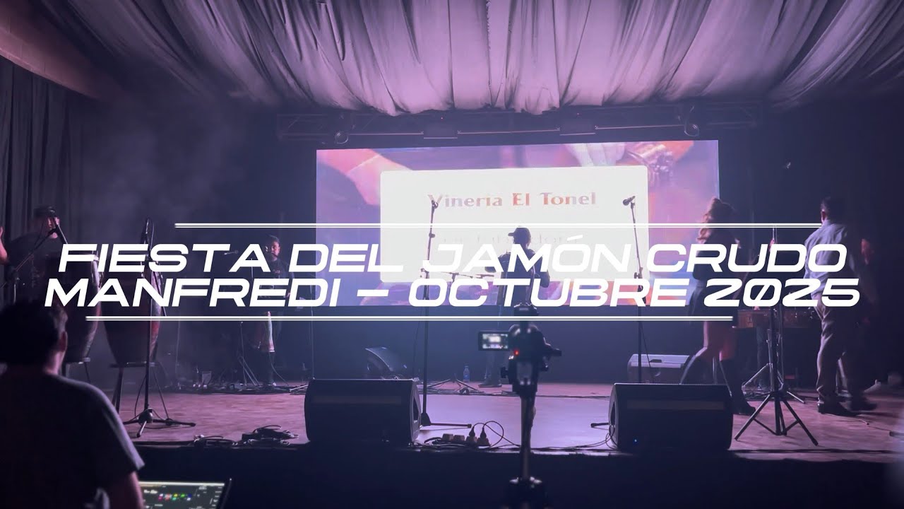 Los Ferrari en Vivo en Manfredi – Fiesta del Jamón Crudo 2025 | Enganchado Acalorado / El Colchón 🎶