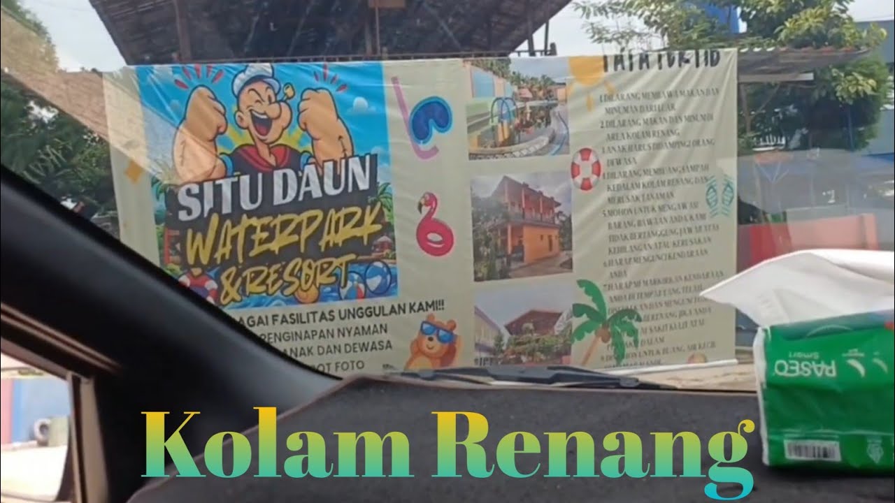 KOLAM RENANG SITU DAUN WATERPARK #hiling #traveling #kolam #renang #bogor 