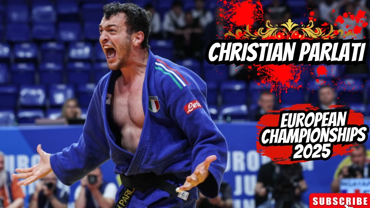 🔴Christian PARLATI | Gold Medalist -90KG | European Judo Championships 2025