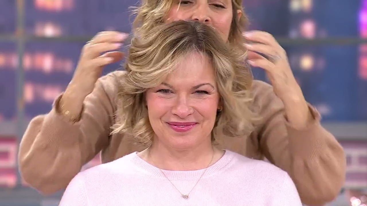Calista GoGo Mini Round Brush Hair Styling Tool on QVC