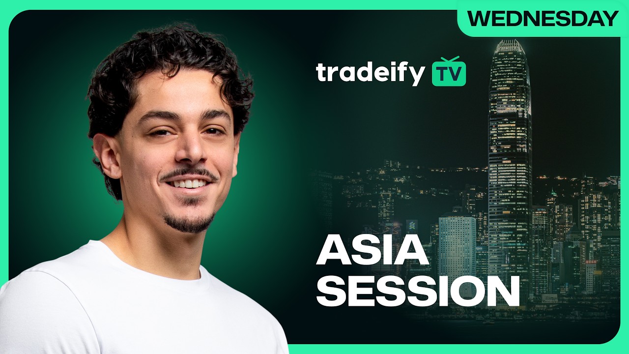 ASIA SESSION LIVE! | Tradeify TV | WEDNESDAY 7/22/26