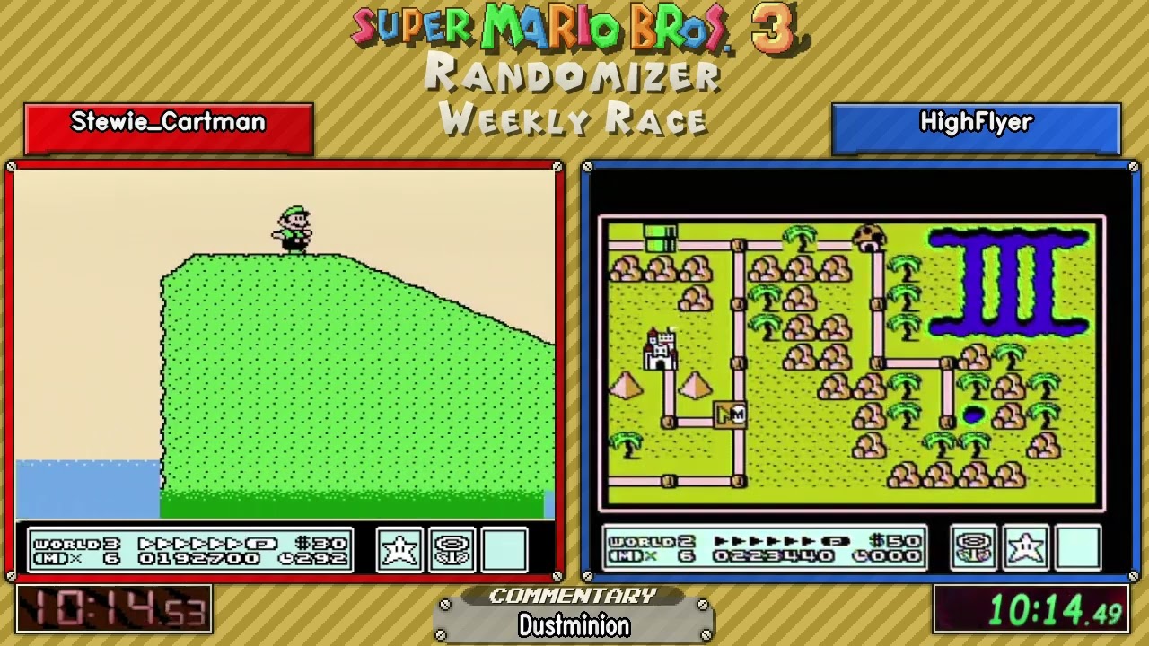 Mar 26, 2023. SMB3 Rando Weekly Daily Race
