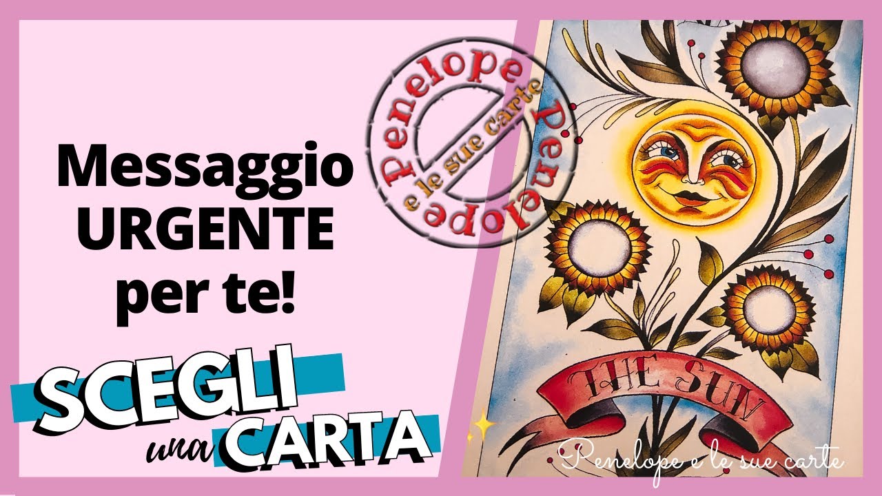 C'è un MESSAGGIO urgente PER TE 🌷 🔮 Scegli una Carta 🔮 Tarocchi