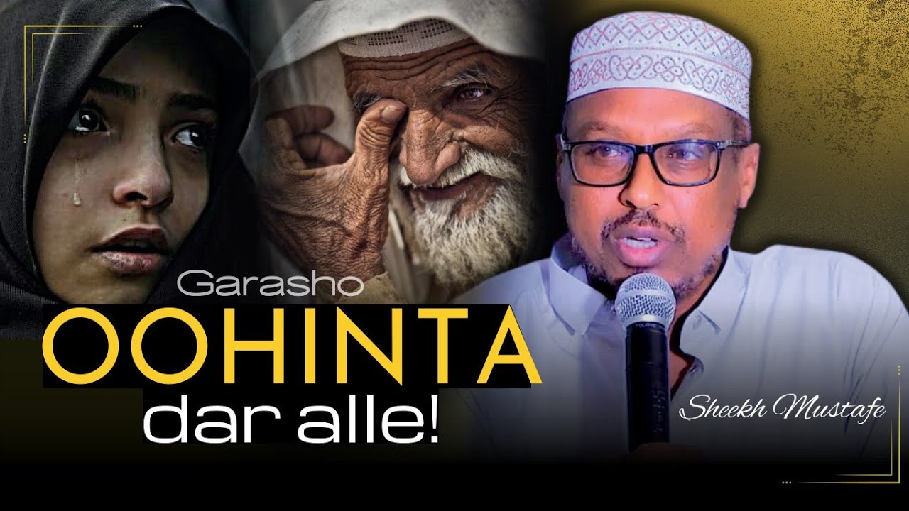 Oohinta dar Alle | البـكـاء مــن خـشـيـة اللّٰـه | Sheekh Mustafe #muxaadaro #sheekhmustafe #muslix 