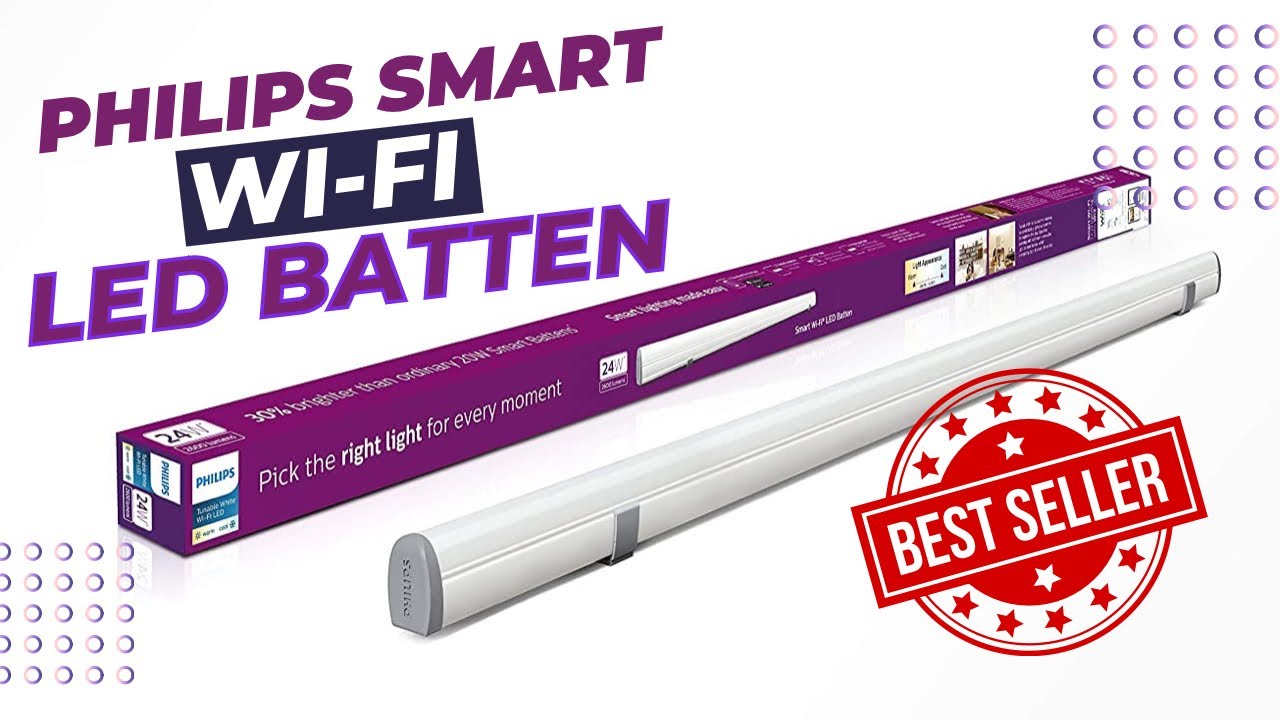 Philips Smart Wi-Fi LED 24W Wiz Connected | Unboxing, Setup, Review & Light Modes