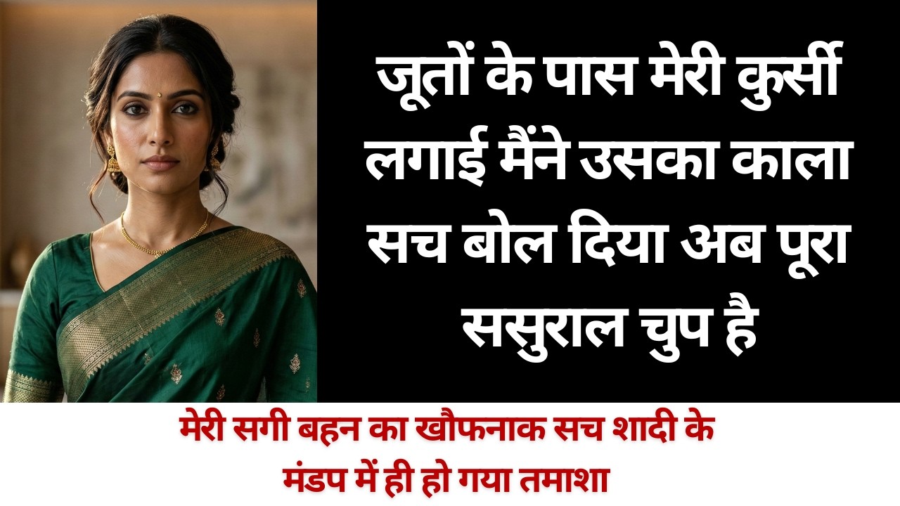 मेरी सगी बहन ने मुझे अपनी ही शादी से बाहर निकाल दिया, फिर जो मैंने किया...