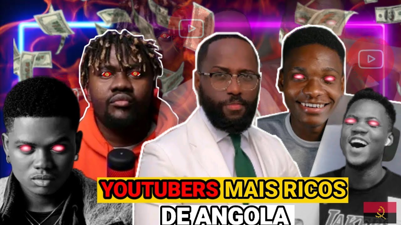 QUANTO GANHAM OS YOUTUBERES MAIS RICOS DE ANGOLA- FLY SKUAD, BAPTISTA MIRANDA, HENRIQUE STRESS