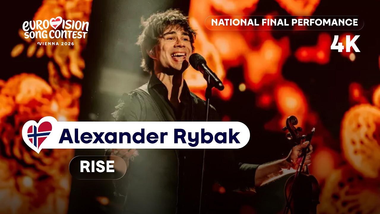 Alexander Rybak - Rise (LIVE) | Norway 🇳🇴 | MGP 2026 | 4K 60FPS #Eurovision2026