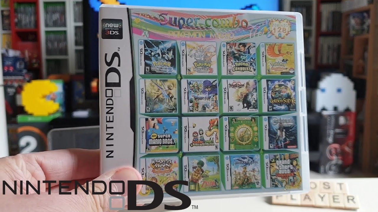 UNBOXING + TEST cartouche NINTENDO DS  208 jeux in 1 👍