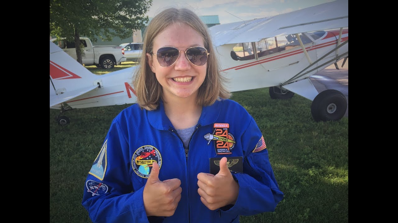 I JUST FLEW A PLANE!  EAA Young Eagle Flights