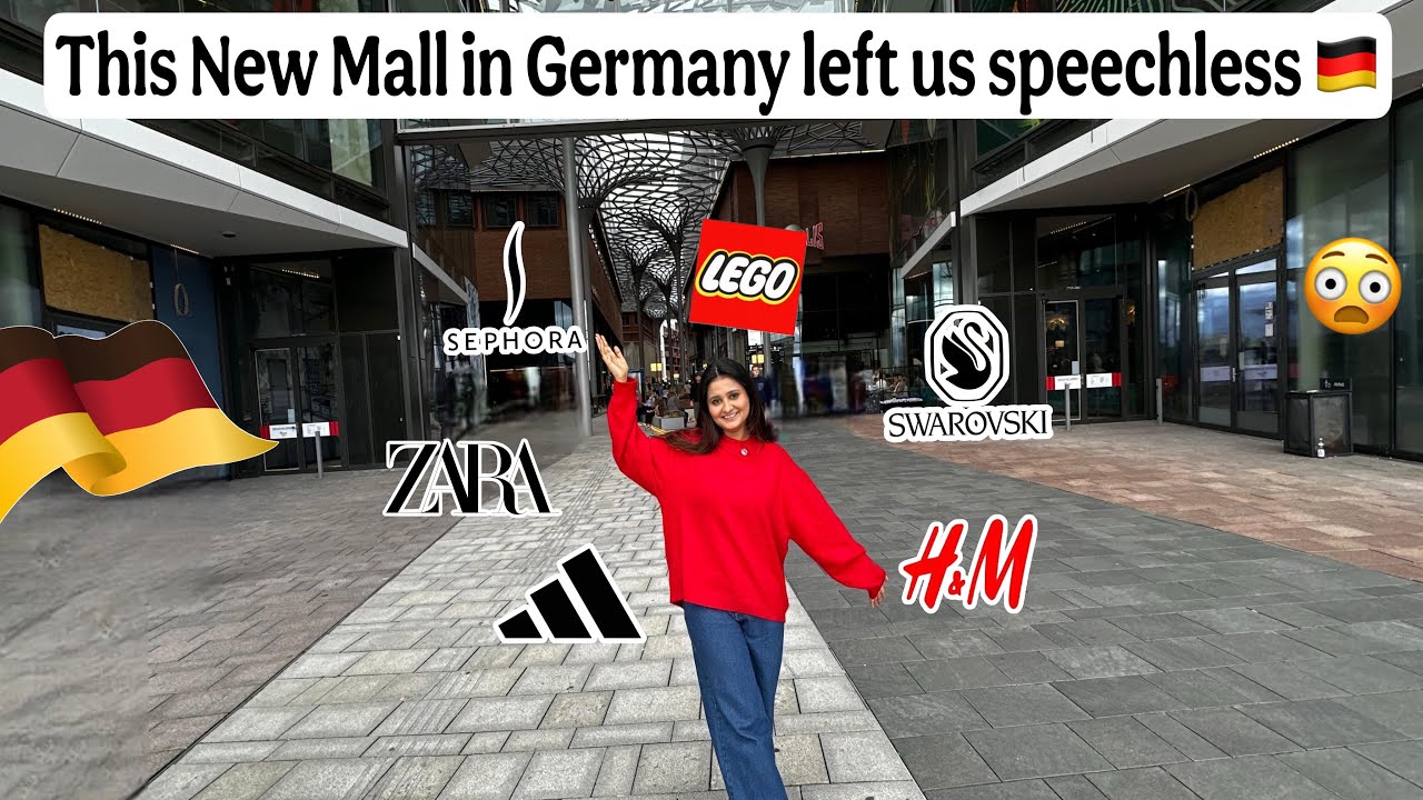 You won&rsquo;t believe this new mall in Germany 🇩🇪 😳|shopping vlog🛍️| Indians in Germany 🇮🇳🇩🇪|