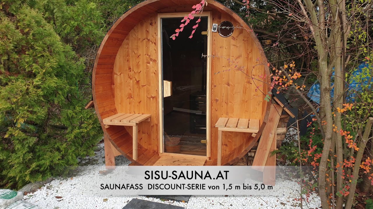 Saunafass, Fasssauna von SISU-SAUNA.AT
