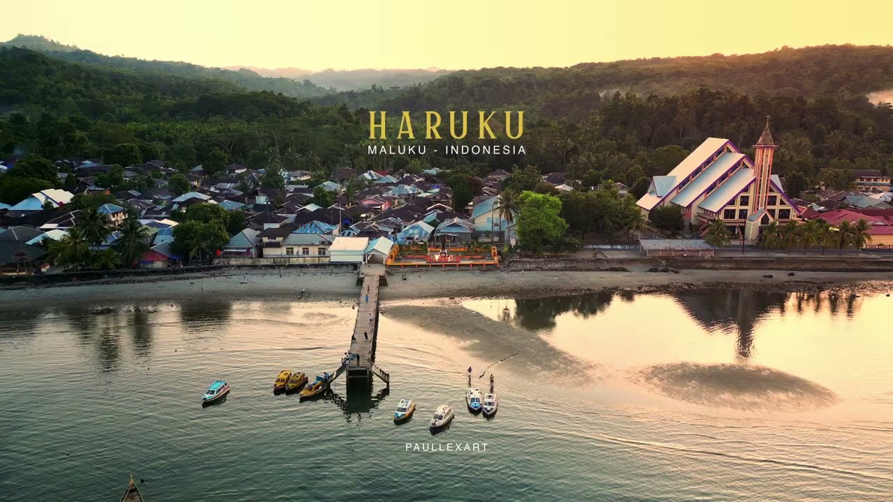 VIDEO UDARA NEGERI HARUKU - MALUKU, INDONESIA  (DRONE CINEMATIC FILM)