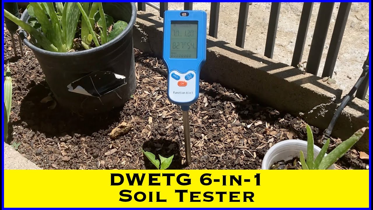 Dwetg 6-in-1 Soil Tester || Mumblesvideos Product Review