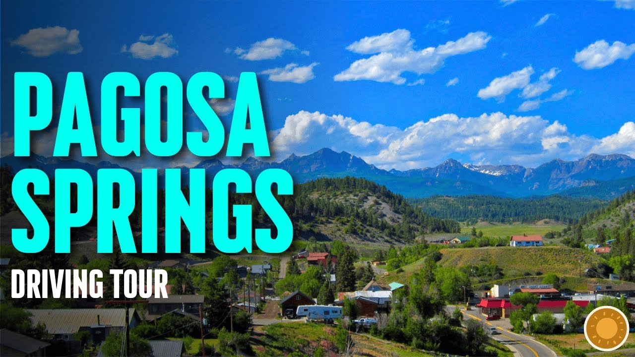Pagosa Springs Driving Tour on Hwy 160 | Narrated by Local | 4K